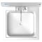 Koolmore NSF Stainless Steel Commercial Hand Sink with Goosneck Faucet 17" x 15" -Wall Mount Hand Wash Sink SH17-4GNF - alternate 7